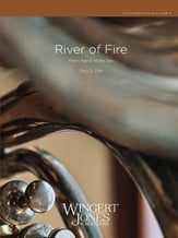 River of Fire Concert Band sheet music cover